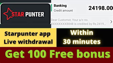 Starpunter app  This offer is valid from 16th Jan to 22nd Jan 2023