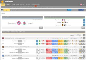 Statarea guru prediction  Site for soccer football statistics, predictions, bet tips, results and team information