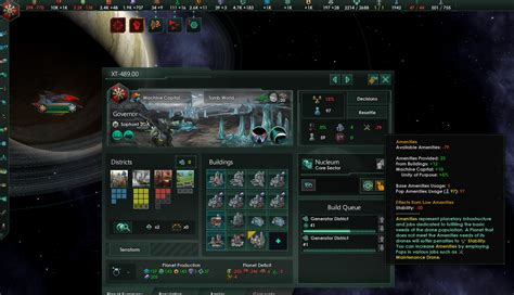 Stellaris do robots need amenities  Prioritize Energy Production: As a Machine Empire, your main resource is energy