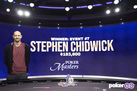 Stephen chidwick wife Stephen Chidwick dominated Event 8 of the 2023 Poker Masters from halfway through the penultimate day, winning $400,000