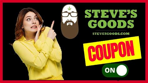 Steve's goods coupons  Limited Time Offer