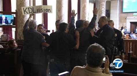 Steve hewitt escorted out of city council meeting The City Council meets every Wednesday at 12 p