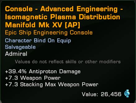 Sto engineering consoles 2% from consoles for plasma or phaser or whatever