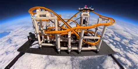 Stratosphere roller coaster The ride is suspended over 900 feet above ground!A rapid 100-degree increase in the stratosphere signals a cold and possibly snowy weather pattern ahead for the eastern U