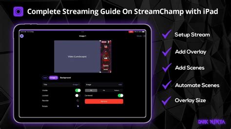 Streamchamp android 4 or later, iPad iOS 12