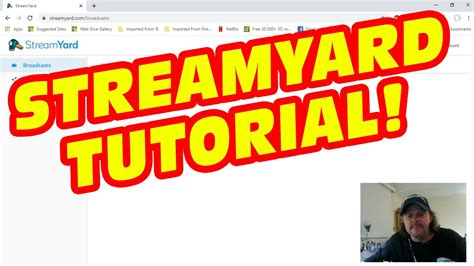 Streamyard tutorial  So, ensure that your primary camera is a part of the live stream to get heard