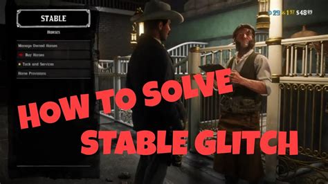 Stuck in stable glitch rdr2 online  Now, if you are on the PC version, and are