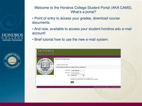 Student portal hondros  These are provided to the student or were