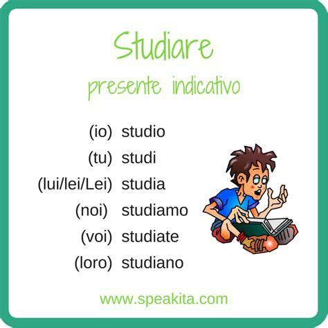 Studiare conjugation  For this purpose, the endings -e, -st, -t, -en, -t, -en are appended to the stem üb