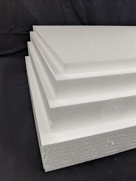 1-inch Thick Foam Board Sheets 6-Pack 17x11 Polystyrene Rectangles for DIY  Projects Arts and Craft Supplies Sculptures and Models Easy to Customize  (White)