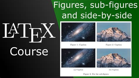 Subfigure side by side latex 1 Answer