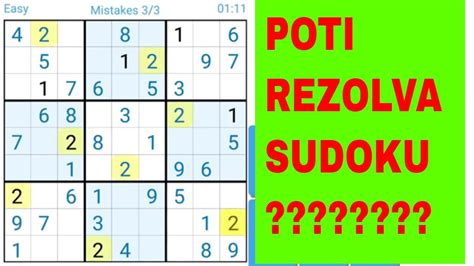 Sudoku incepatori pdf PDF Cepoi, Ion - Dl