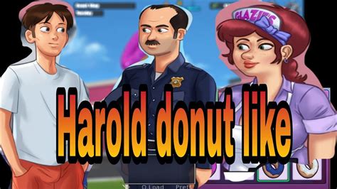 Summertime saga harold donuts  Thereafter, go and look for Yumi (The police woman)