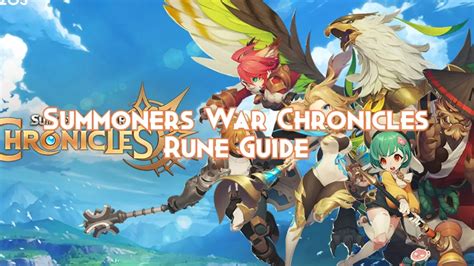 Summoners war chronicles rune builds  16th Update Special Coupon Event