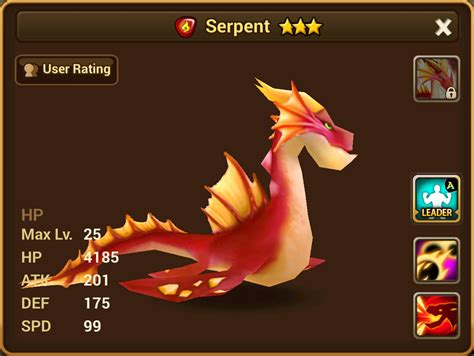 Summoners war fire serpent  At the end of every 10 floors there is a boss (that’s the hardest part of ToA): although there are other monsters with the boss, you can go straight to the boss and ignore the rest, since only the boss itself needs to be