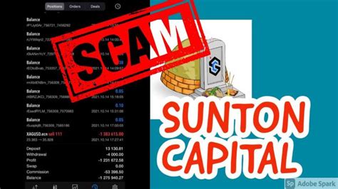 Sunton capital penipuan  saya merasa telah di tipu saya punya uang di broker ini tapi saya taidak bisa