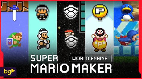 Super mario maker world engine account  Game made by BenjaminWins11