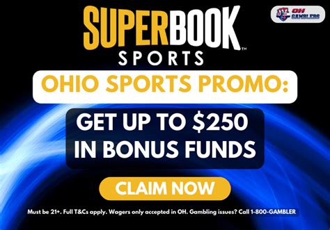 Superbook ohio promo code  The SuperBook sportsbook promo code SUPERBOOK unlocks an enticing offer for a $250 Every First Bet Wins bonus