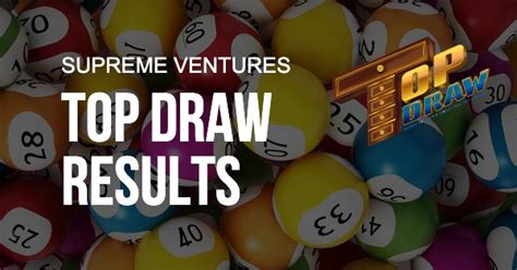 Supreme ventures live draw  Subscribe