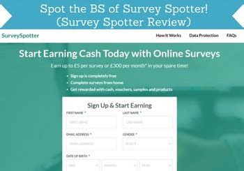 Survey spotter reviews  See the ratings, complaints, compliments and ratings of Surveyspotter on Trustpilot, a platform for online reviews and ratings