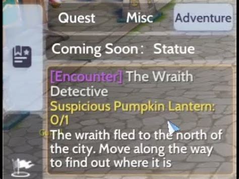 Suspicious pumpkin lantern ragnarok origin  The task description might mislead you, suggesting that the wraith fled