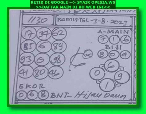 Syair hk 3 agustus 2023 kraton Forum syair HK 3 Agustus 2023, kode syair hk hari ini, code syair hongkong, prediksi HK 3 Agustus 2023