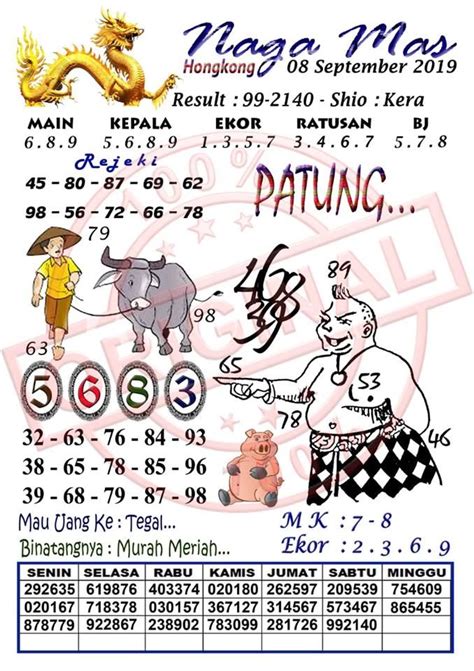 Syair hongkong malam ini naga mas  Prediksi Naga Mas HK Malam 27 Juni 2022