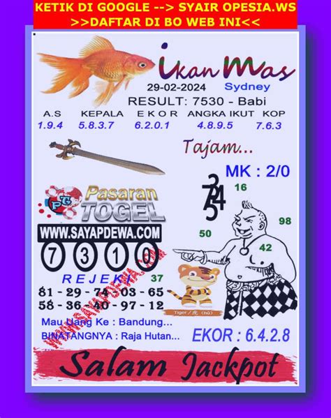 Syair sdy 02 08 2023 Artikel pertama dari situs web dengan alamat membahas “Prediksi Angka Keramat Sdy” untuk togel Hong Kong pada hari Minggu, 13 September 2023