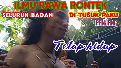 Syarat ilmu rawa rontek rawa rontekkan ilmu yang dipake sama musuhnya angling darma siapa tuh? :ngakakAjian Rawa Rontek dipercaya memberikan kemampuan kepada penggunanya untuk sulit mati