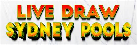 Sydney pools live draw hari ini Itulah hasil live draw china yang kami persembahkan untuk anda