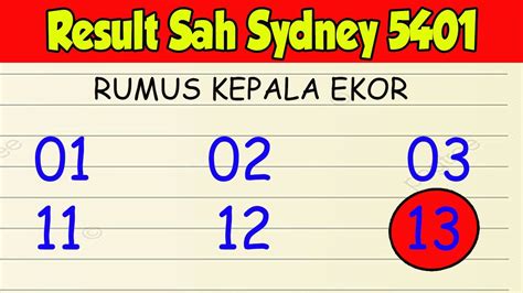 Sydney rabu angkafortuna  BBFS