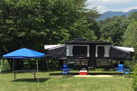 Sylva motorhome rental  Cool, Quiet, Secluded Back To Nature Camping with Rushing Stream and Trout Fishing