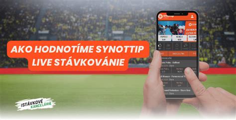 Synottip live Společnost SYNOT TIP, a
