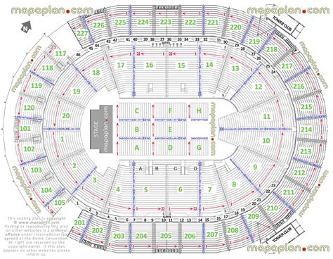 T-mobile arena seating chart with seat numbers  For most events, rows in Section 3 are labeled AA-DD, A-Z, TBL