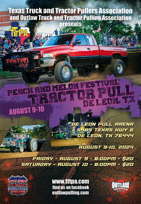 2024 TTTPA... - Texas Truck and Tractor Pullers Association Facebook