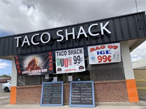 Taco shack gallup menu  Soft corn tortillas filled with choice of meat, shackioli sauce, fresh pico, red