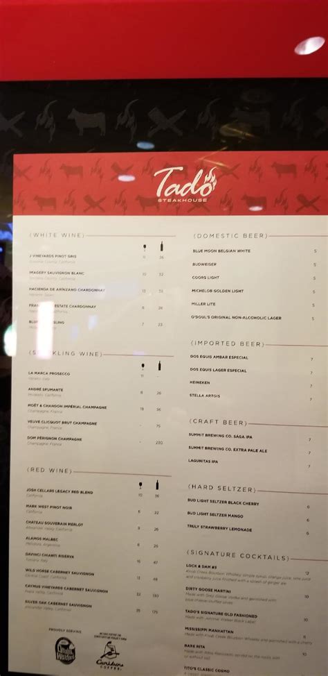 Tado steakhouse menu Tado Steakhouse, Welch: See 57 unbiased reviews of Tado Steakhouse, rated 3