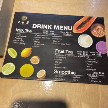 Tai chi bubble tea - latham menu  Rochester, New York 14620, US