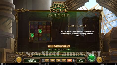 Tales of asgard - lokis fortune  Der Slot folgt der Geschichte von Loki und führt Sie direkt auf den Thron von Asgard