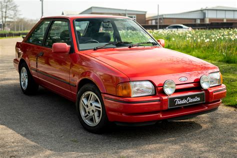 Tan 1988 ford escort  The first-gen North American Escort, loosely based on its European counterpart, was built from 1981 through 1990, and examples are becoming very rare in wrecking yards