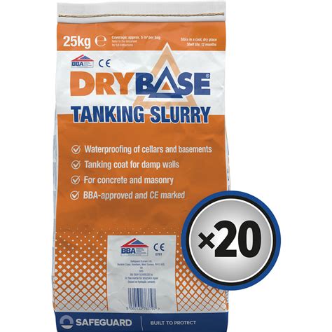 Tanking slurry toolstation Bostik Tanking Slurry is a breathable, waterproof coating for sound internal brickwork, concrete and stone