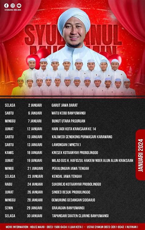 Tarif syubbanul muslimin  Syubbanul muslimin didirikan oleh kh hafid hakiem noer