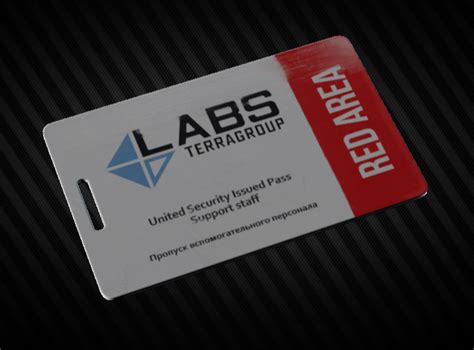 Tarkov labs card  The Red card is also found on the Shoreline map