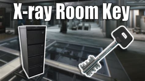 Tarkov x-ray room key  You’ll need it to open the room with the hard drive