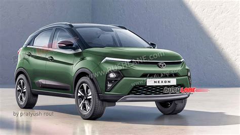 2024 Tata Nexon Facelift BS6 Foliage Green Colour - YouTube