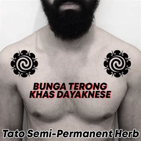 Tato bunga terong di dada  Perempuan Belu memang mencintai seni