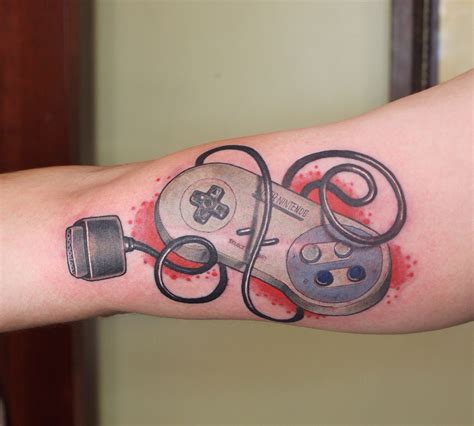 Tattoo controle super nintendo  All your favorite classic Nintendo characters! (8