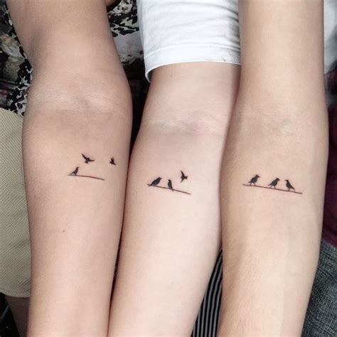 Tatuagem 3 irmaos O desenho deve seguir o seu estilo, seja em forma única ou com demais elementos Fotos e Inspirações de Tatuag em de Infinito