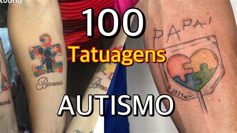 Tatuagem autismo delicada  Arte Visionária