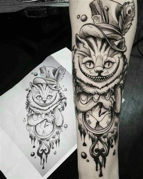 Tatuagem do gato da alice com relógio significado  A invenção do relógio permitiu-nos controlar e aperfeiçoar muitos aspetos da vida, ao permitir que contabilizemos momentos